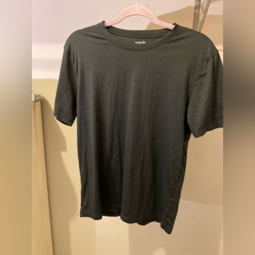 Old Navy Dark Gray Men's Short Sleeve Tee